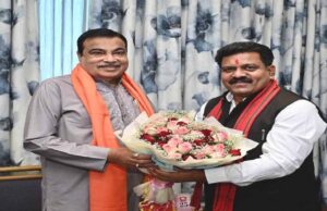 NH-30 के 122 किमी हिस्से को 4-लेन करने का प्रस्ताव, डिप्टी सीएम विजय शर्मा ने केंद्रीय मंत्री गडकरी से की मुलाकात