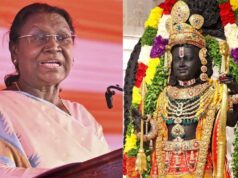 राम मंदिर हमारी सांस्कृतिक विरासत का जीवंत प्रतीक: राष्ट्रपति द्रौपदी मुर्मु