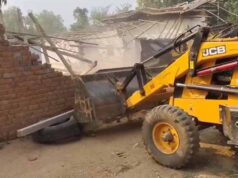 वन भूमि पर अवैध कब्जों पर बड़ी कार्रवाई, प्रशासन ने 34 मकानों पर चलाया बुलडोजर