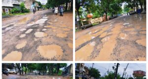 स्कूली बच्चों और राहगीरों की जान खतरे में…2 किलोमीटर सड़क और हज़ारों गड्ढे…मुंगेली-पंडरिया मार्ग से गुज़रना यानी मौत को दावत…