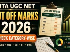 UGC NET Cut Off 2026 जारी! हिंदी में JRF कटऑफ 198, Geography में 250 तक पहुंचा
