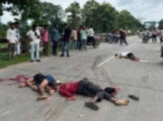 बिलासपुर में दर्दनाक हादसा: ट्रक ने तीन बाइक सवारों को कुचला, तीनों की मौत