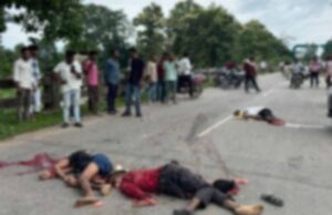 बिलासपुर में दर्दनाक हादसा: ट्रक ने तीन बाइक सवारों को कुचला, तीनों की मौत