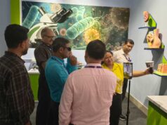 इसरो के वैज्ञानिकों ने किया जिला विज्ञान केंद्र दंतेवाड़ा का भ्रमण