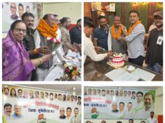 सबके चहेते पूर्व विधायक चंद्रभान बारमते का जन्मदिवस बड़े धूमधाम से मनाया गया…जगह-जगह हुआ भव्य स्वागत…जनता ने की प्रार्थना 2028 में फिर बने विधायक…